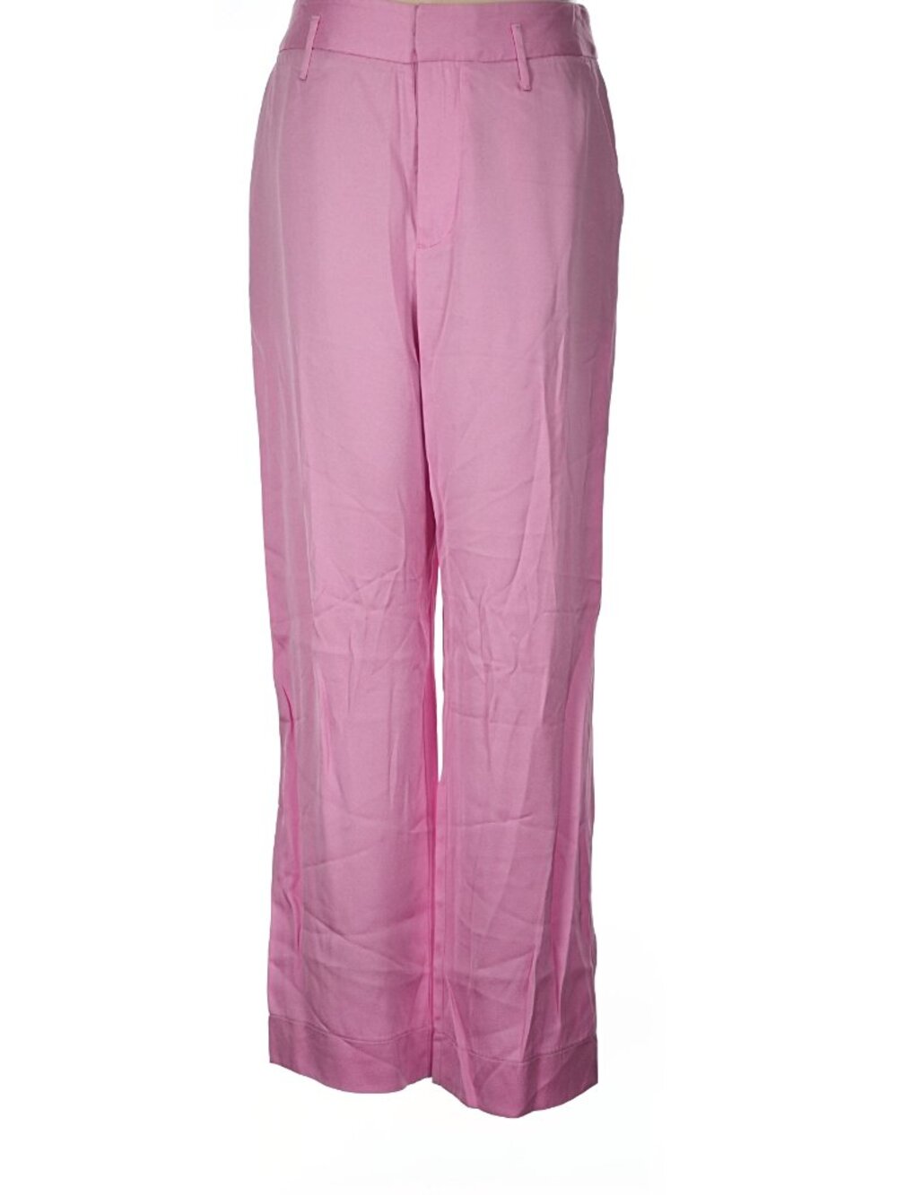 Scotch & Soda Pink Satin Dress Pants, Size L
